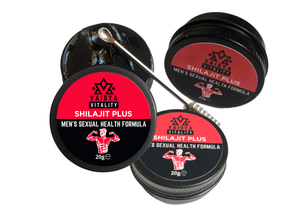 Shilajit Plus For Men. Organic Resin With Added Herbs 20g; Fulvic Acid; Potent